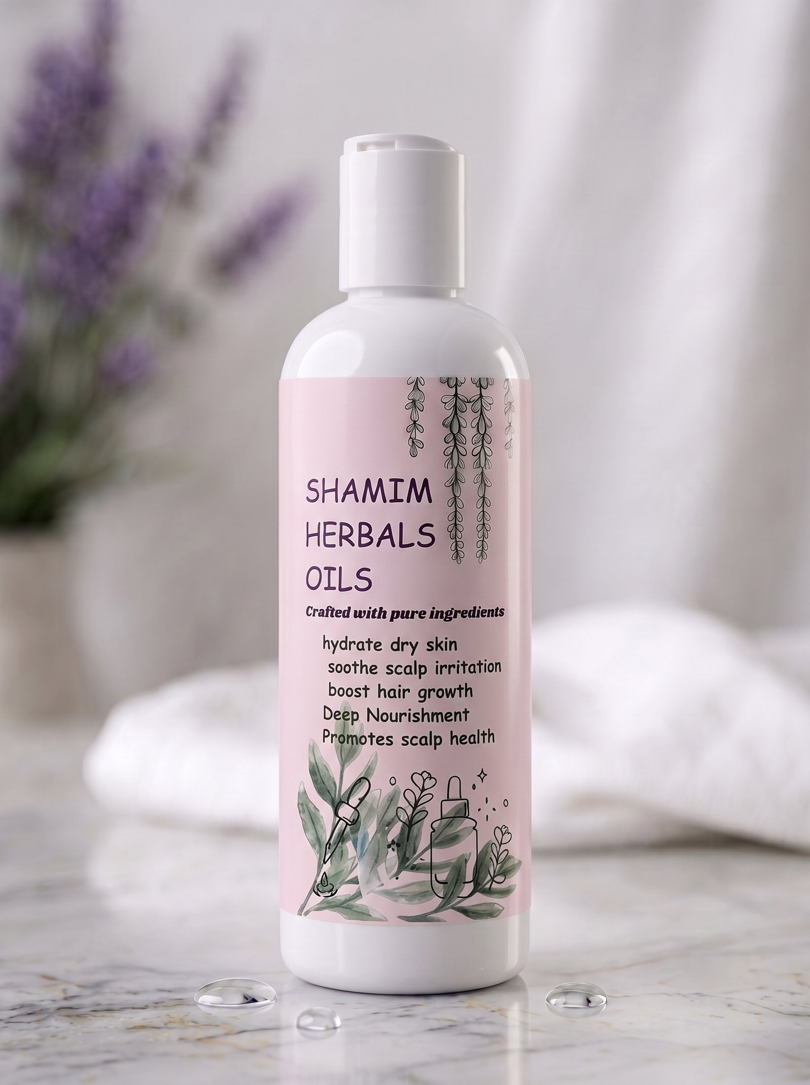 Replace_product_with_Shamim_Herbals_202607151719 Organic Herbal Oil - Image 1